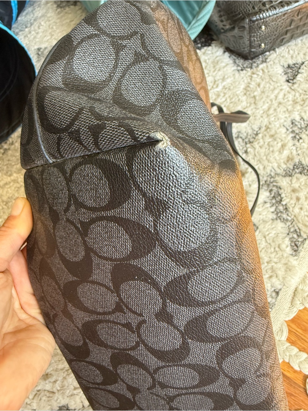 Coach NYC Skyline Zip Tote - Picture 5 of 8